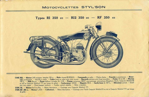 Styl'son Ri Ri2 RF 1929