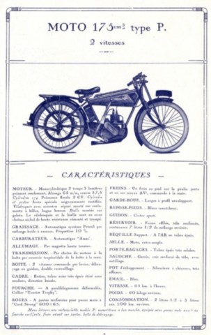 Moto Royal Moto 175 type P